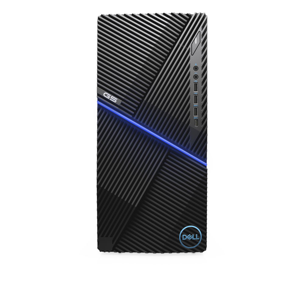 Dell G5 5000 - MT Core i7 10700F / hasta 4.8 GHz - RAM 16 GB - SSD 1 TB - NVMe - GF RTX 2060 SUPER - Gigabit Ethernet - Win 10 Home 64 bit - monitor: ninguno - negro - BTO - con 1 Year Carry-In Service + 1 Year Complete Care