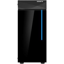 Gigabyte - GB-C200G - Mid tower - mini-ITX/m-ATX/ATX - All black - Tempered Glass