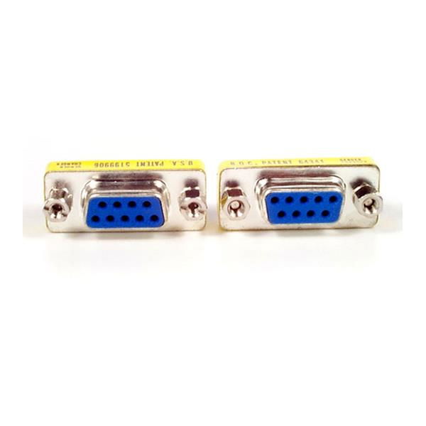 StarTech.com Slimline Gender Changer DB9F to DB9F StarTech.com Slimline Gender Changer DB9F to DB9F