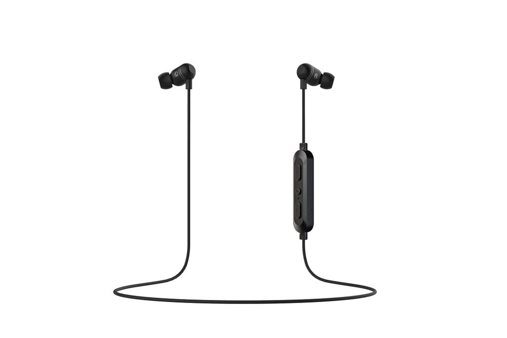 Samsung C&T ITFIT 103B Auriculares Banda para cuello Bluetooth Negro