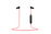 Samsung C&T ITFIT 103B Auriculares Banda para cuello Bluetooth Negro, Rojo