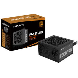 Gigabyte P450B - Fuente de alimentación (interna) - ATX12V 2.31 - 80 PLUS Bronze - CA 100-240 V - 450 vatios - PFC activa