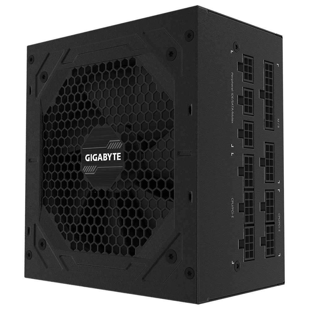 Gigabyte P850GM - Fuente de alimentación (interna) - ATX12V 2.31 - 80 PLUS Gold - CA 100-240 V - 850 vatios - PFC activa