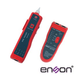 DE LINEA TESTER PROBADOR DE CABLE RJ45/RJ11 CON ACCESORIOS: TESTER-AUDIFONOS -CABLES PROBADORES -BATERIAS x 2 -ESTUCHE