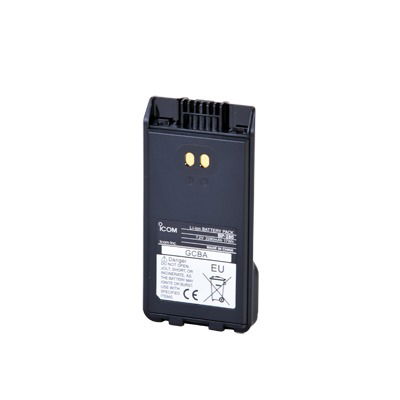 7.2 Vdc at 2400 mAh Li-Ion Battery for Portable Radios IC-F1100 / 2100D 7.2 Vdc at 2400 mAh Li-Ion Battery for Portable Radios IC-F1100 / 2100D
