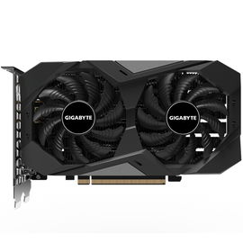 Gigabyte GeForce GTX 1650 D6 WINDFORCE OC 4G - OC Edition - tarjeta gráfica - GF GTX 1650 - 4 GB GDDR6 - PCIe 3.0 x16 - DVI, HDMI, DisplayPort