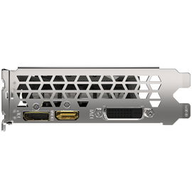 Gigabyte GeForce GTX 1650 D6 WINDFORCE OC 4G - OC Edition - tarjeta gráfica - GF GTX 1650 - 4 GB GDDR6 - PCIe 3.0 x16 - DVI, HDMI, DisplayPort