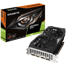 Gigabyte - GV-N1660OC-6GD - PCI Express 3.0 x16 - NVIDIA - GTX1660 - 6 GB - GDDR5 SDRAM - HDMI / DisplayPort