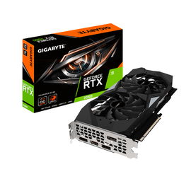 Gigabyte GeForce RTX 2060 WINDFORCE OC 6G - Tarjeta gráfica - GF RTX 2060 - 6 GB GDDR6 - PCIe 3.0 x16 - HDMI, 3 x DisplayPort