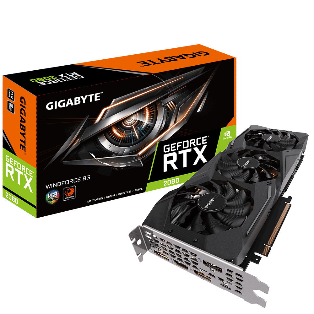 Gigabyte GeForce RTX 2080 WINDFORCE 8G