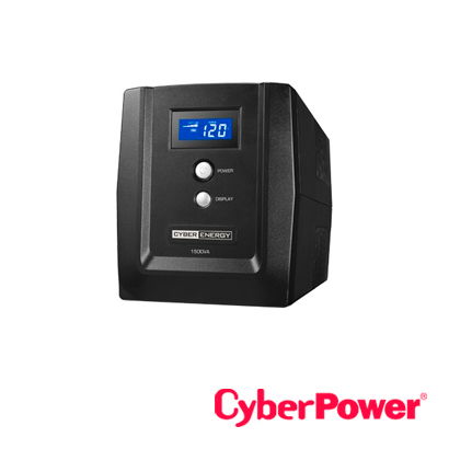 UPS de 1500 VA/900 W, Topología Línea Interactiva, Entrada 120 Vca NEMA 5-15P, y 8 Salidas NEMA 5-15R, Con Regulador de Voltaje (AVR)