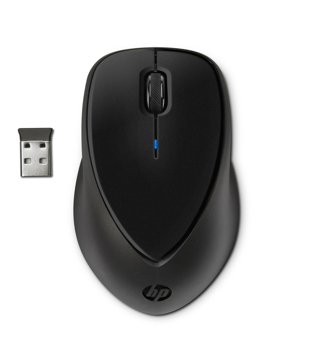 HP Wireless Comfort - Ratón - inalámbrico - 2.4 GHz - receptor inalámbrico USB