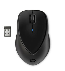 HP Wireless Comfort - Ratón - inalámbrico - 2.4 GHz - receptor inalámbrico USB