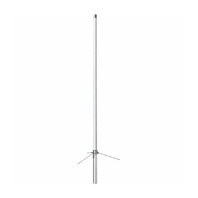 Antena para base/repetidor de fibra de vidrio para VHF de 1 sección a 5/8 de onda Antena para base/repetidor de fibra de vidrio para VHF de 1 sección a 5/8 de onda