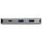 StarTech.com Hub Ladrón USB C con Puerto de Red Ethernet Gigabit RJ45 GbE - Concentrador USB TipoC USB 3.1/3.2 Gen 2 de 10Gbps con 2 Puertos USB-A y 1 Puerto USBC - Alimentado por el Bus USB - de Aluminio - Funciona con Thunderbolt 3
