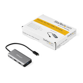 StarTech.com Hub Ladrón USB C con 3 Puertos USB A y 1 Puerto USB C - Concentrador USB TipoC 3.1 o 3.2 Gen 2 - Alimentado por el Bus USB - Hub Adaptador Compacto USB-C a USB - Hub Ladrón para Ordenador Portátil - de Aluminio StarTech.com Hub Ladrón USB C con 3 Puertos USB A y 1 Puerto USB C - Concentrador USB TipoC 3.1 o 3.2 Gen 2 - Alimentado por el Bus USB - Hub Adaptador Compacto USB-C a USB - Hub Ladrón para Ordenador Portátil - de Aluminio