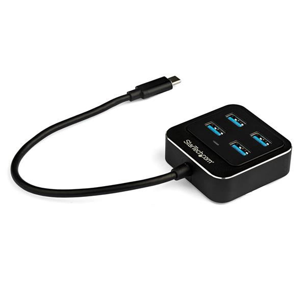 StarTech.com Hub USB-C de 4 Puertos - Ladrón USB Tipo C USB 3.1 - Concentrador de 4 Puertos USB A StarTech.com Hub USB-C de 4 Puertos - Ladrón USB Tipo C USB 3.1 - Concentrador de 4 Puertos USB A