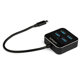 StarTech.com Hub USB-C de 4 Puertos - Ladrón USB Tipo C USB 3.1 - Concentrador de 4 Puertos USB A StarTech.com Hub USB-C de 4 Puertos - Ladrón USB Tipo C USB 3.1 - Concentrador de 4 Puertos USB A