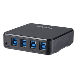 StarTech.com Switch Conmutador USB 3.0 4x4 para Compartir Dispositivos Periféricos - Hub - 8 x SuperSpeed USB 3.0 - sobremesa StarTech.com Switch Conmutador USB 3.0 4x4 para Compartir Dispositivos Periféricos - Hub - 8 x SuperSpeed USB 3.0 - sobremesa