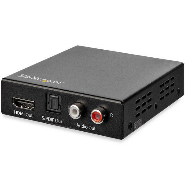 StarTech.com Extractor de Audio HDMI con Soporte para 4K de 60Hz StarTech.com Extractor de Audio HDMI con Soporte para 4K de 60Hz