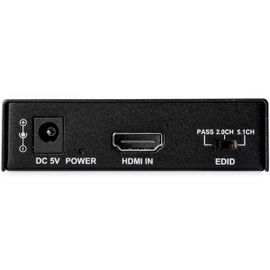 StarTech.com Extractor de Audio HDMI con Soporte para 4K de 60Hz StarTech.com Extractor de Audio HDMI con Soporte para 4K de 60Hz