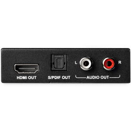 StarTech.com Extractor de Audio HDMI con Soporte para 4K de 60Hz StarTech.com Extractor de Audio HDMI con Soporte para 4K de 60Hz