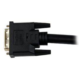 StarTech.com Cable HDMI a DVI 10m - DVI-D Macho - HDMI Macho - Adaptador - Negro