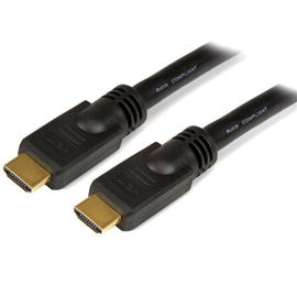 StarTech.com Cable HDMI de alta velocidad 10m - 2x HDMI Macho - Negro - Ultra HD 4k x 2k StarTech.com Cable HDMI de alta velocidad 10m - 2x HDMI Macho - Negro - Ultra HD 4k x 2k