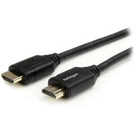 StarTech.com Cable HDMI premium de alta velocidad con Ethernet - 4K 60Hz - 3m - Cable HDMI Certificado Premium - HDMI 2.0 - Cable HDMI con Ethernet - HDMI macho a HDMI macho - 3 m - negro - para P/N: EXTEND-HDMI-4K40C6P1, KITBXAVHDPEU, KITBXAVHDPUK, 