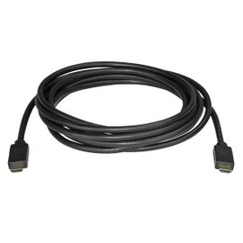 StarTech.com Cable de 5m HDMI de alta velocidad premium con Ethernet - 4K 60Hz - Cable para Blu-Ray UltraHD 4K 2.0 - Cable HDMI con Ethernet - HDMI macho a HDMI macho - 5 m - negro - para P/N: KITBXAVHDPEU, KITBXAVHDPUK, KITBXDOCKPEU, KITBXDOCKPUK, U