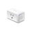 Mini tomacorriente inteligente Wi-Fi, 100 - 120V~, 50/60Hz, 15.0A, compatible con Amazon Alexa y Google Assistant, color blanco.