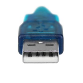 StarTech.com Cable Adaptador USB a Serie RS232 de 1 Puerto Serial DB9 - Macho a Macho - Conversor Compatible con Windows 8 - Adaptador serie - USB 2.0 - RS-232