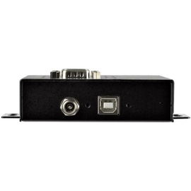 StarTech.com Adaptador Industrial USB a 4 Puertos Serie DB9 RS232 RS422 RS485 con Protección ESD de 15kV - Cable Conversor USB a Serial