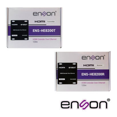KIT TRANSMISION HDMI POR IP HASTA 100METROS O POR MEDIO DE RED. INCLUYE 1 TRANSMISOR ENS-HE8200T Y UN RECEPTOR ENS-HE8200R KIT TRANSMISION HDMI POR IP HASTA 100METROS O POR MEDIO DE RED. INCLUYE 1 TRANSMISOR ENS-HE8200T Y UN RECEPTOR ENS-HE8200R