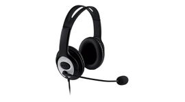 Microsoft LifeChat LX-3000 - Auricular - tamaño completo - cableado - USB - negro