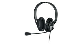 Microsoft LifeChat LX-3000 - Auricular - tamaño completo - cableado - USB - negro