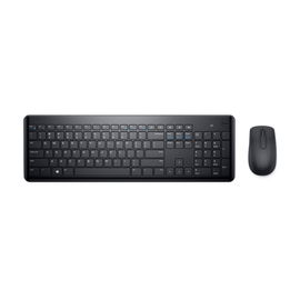 Dell - Keyboard and mouse set - Spanish - Wireless - USB / 2.4 GHz - Black