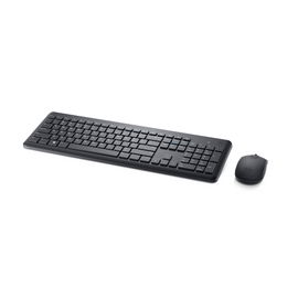 Dell - Keyboard and mouse set - Spanish - Wireless - USB / 2.4 GHz - Black