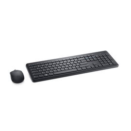 Dell - Keyboard and mouse set - Spanish - Wireless - USB / 2.4 GHz - Black