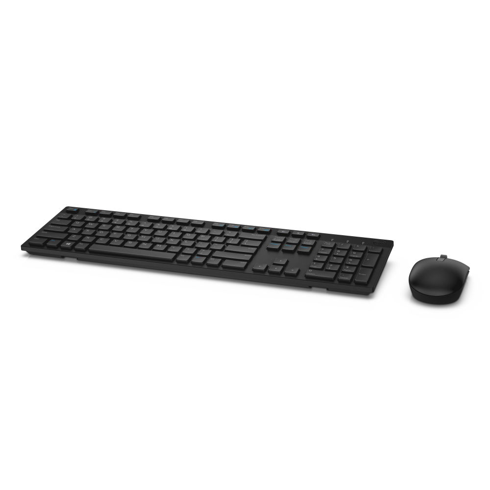 DELL KM636 teclado RF inalámbrico QWERTY Inglés de EE. UU. Negro