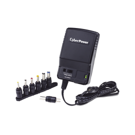 Adaptador Universal de Alimentación, Para Pared, Con Entrada 120 Vca NEMA 5-15P, y Salida Ajustable de 3-12 Vcd 600mA