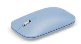 Microsoft Modern Mobile Mouse - Ratón - diestro y zurdo - óptico - 3 botones - inalámbrico - Bluetooth 4.2 - azul pastel Microsoft Modern Mobile Mouse - Ratón - diestro y zurdo - óptico - 3 botones - inalámbrico - Bluetooth 4.2 - azul pastel