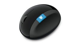 Microsoft esculpe el ratón ergonómico - Ratón - ergonómico - 7 botones - inalámbrico - 2.4 GHz - receptor inalámbrico USB - negro Microsoft esculpe el ratón ergonómico - Ratón - ergonómico - 7 botones - inalámbrico - 2.4 GHz - receptor inalámbrico USB - negro