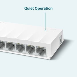 TP-Link LiteWave LS1008 - Conmutador - sin gestionar - 8 x 10/100 - sobremesa TP-Link LiteWave LS1008 - Conmutador - sin gestionar - 8 x 10/100 - sobremesa