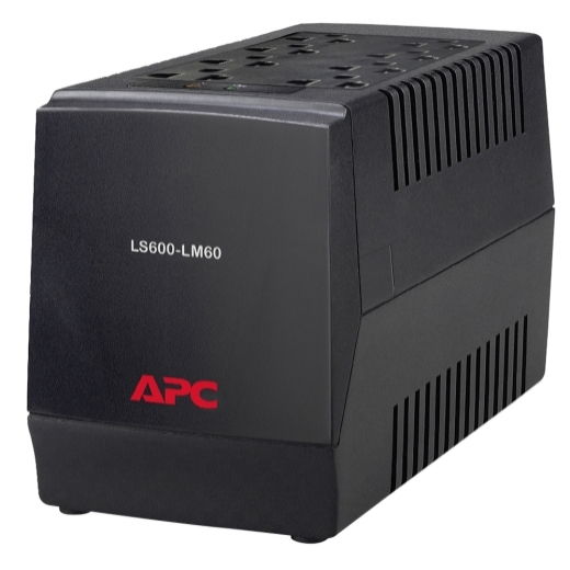 APC Line-R - Regulador automático de voltaje - CA 120 V - 600 vatios - 1200 VA - conectores de salida: 8