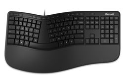 Microsoft Ergonomic Keyboard - Teclado - USB - español (Latinoamérica) - negro