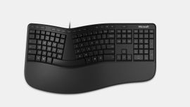 Microsoft Ergonomic Keyboard - Teclado - USB - español (Latinoamérica) - negro