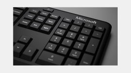 Microsoft Ergonomic Keyboard - Teclado - USB - español (Latinoamérica) - negro