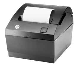HP - Impresora de recibos - bicolor (monocromático) - térmica directa - rollo 8 cm - 203 ppp - hasta 350 mm/segundo - USB 2.0, LAN, serial - cortador - HP carbonite