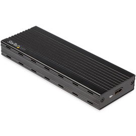StarTech.com Caja M.2 NVMe para SSD PCIe - Caja USB 3.1 Gen 2 Type-C - USB Tipo C - Compatible con Thunderbolt 3 (M2E1BMU31C) - Caja de almacenamiento - M.2 - M.2 Card - USB 3.1 (Gen 2) - negro StarTech.com Caja M.2 NVMe para SSD PCIe - Caja USB 3.1 Gen 2 Type-C - USB Tipo C - Compatible con Thunderbolt 3 (M2E1BMU31C) - Caja de almacenamiento - M.2 - M.2 Card - USB 3.1 (Gen 2) - negro